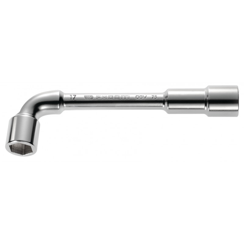 CLÉS À PIPE DÉBOUCHÉES FORGÉES FACOM 6 X 6 PANS MÉTRIQUES - MODÈLE 75