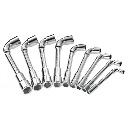 JEU DE 9 CLÉS À PIPE DÉBOUCHÉES 6 PANS OGV® FACOM 75.J9PB