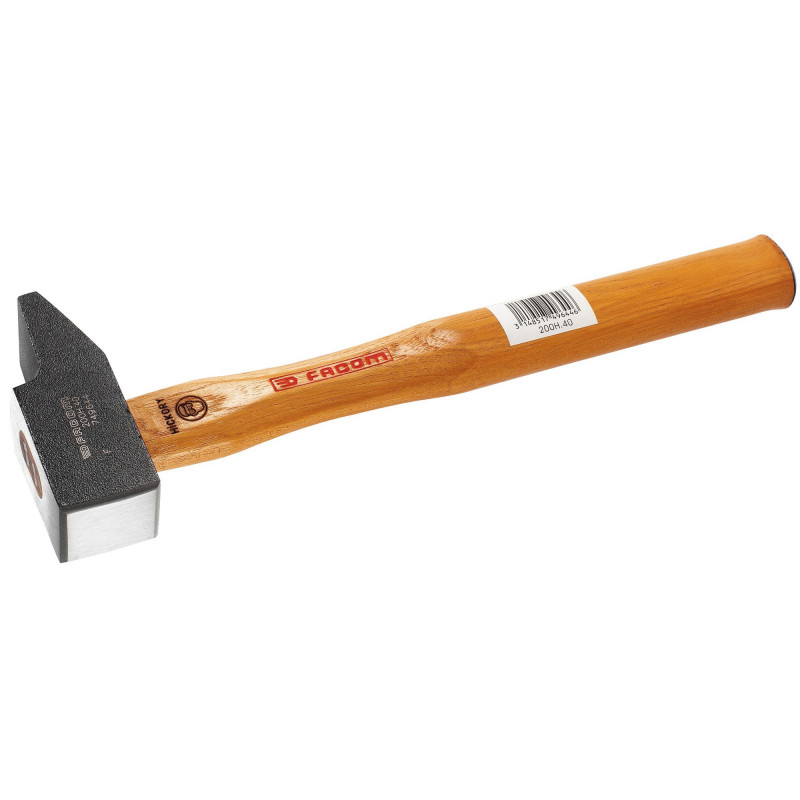 MARTEAU DE MÉCANICIEN RIVOIR FACOM 200H AVEC MANCHE EN BOIS DE HICKORY