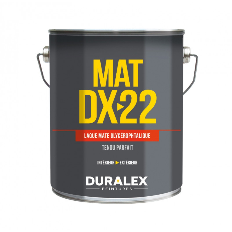LAQUE MATE GLYCÉROPHTALIQUE DX 22 BLANC 1L
