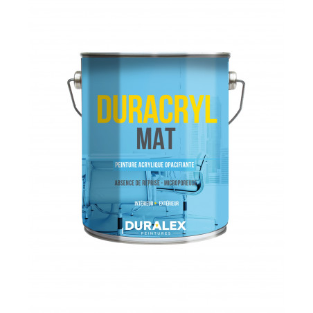 PEINTURE COPOLYMÈRE ACRYLIQUE MAT DURACRYL