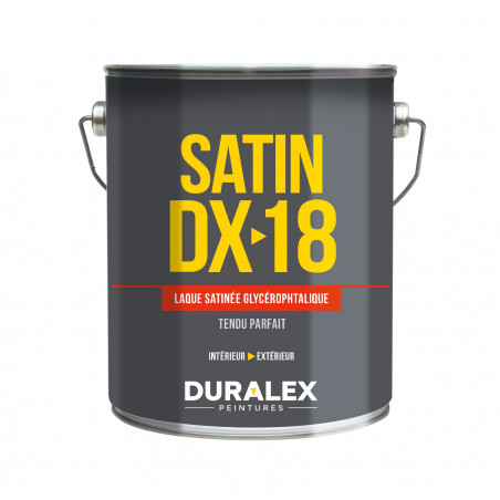 PEINTURE FINITIONS GLYCERO SATIN DX18 INTÉRIEURE / EXTÉRIEURE 1L