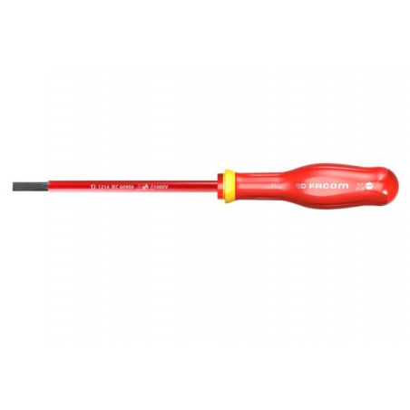 TOURNEVIS ISOLÉ 1000V PROTWIST® FACOM POUR VIS À FENTE - MODÈLE AT.VE