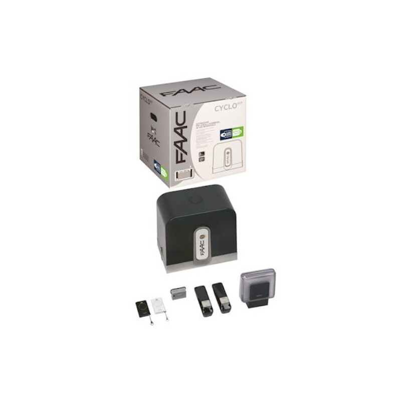 KIT DE MOTORISATION FAAC CYCLO C721 POUR PORTAIL COULISSANT