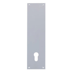 CONTREPLAQUE 250 X 70 X 2 MM PERCÉE FRAISÉE DIAMÈTRE 3 CLÉ I ALU ARGENT