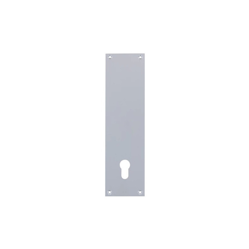 CONTREPLAQUE 250 X 70 X 2 MM PERCÉE FRAISÉE DIAMÈTRE 3 CLÉ I ALU ARGENT