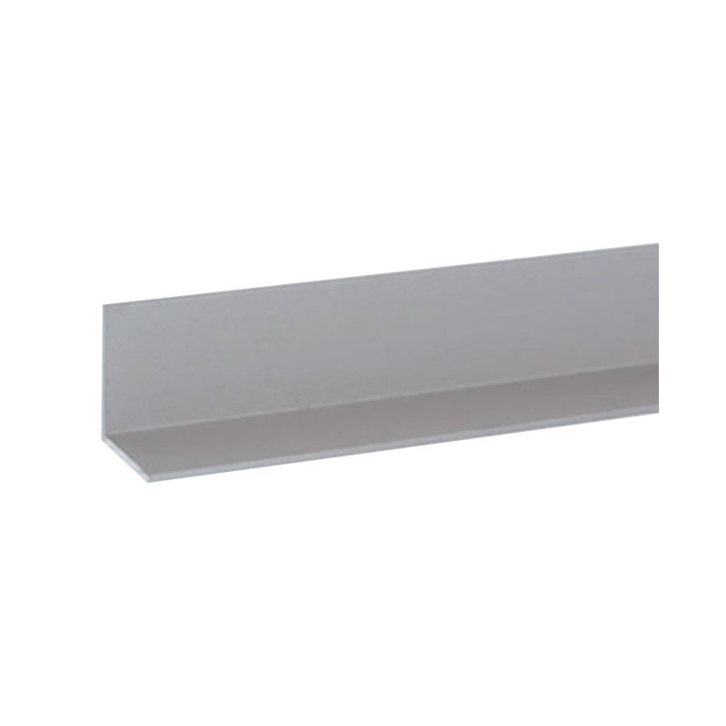 CORNIÈRE EN ALUMINIUM ANODISÉ ARGENT