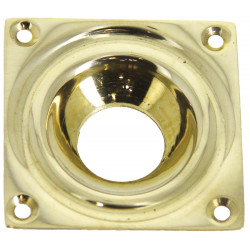 ENTREE DE CUVETTE EN LAITON POLI AVEC TROU DE 23MM DEVISMES ENTREE DE CUVETTE EN LAITON POLI AVEC TROU DE 23MM DEVISMES