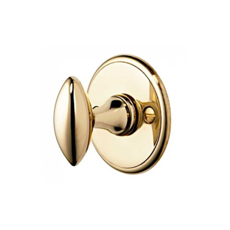 BOUTON DE CONDAMNATION CARRE 6x30MM EN LAITON POLI MONTE A L'ANGLAISE - DEVISMES