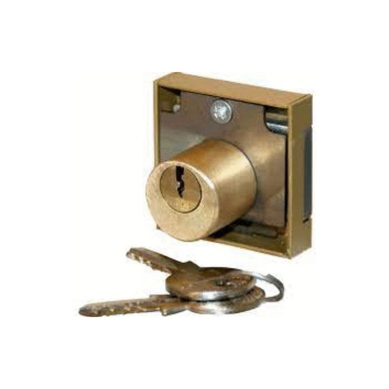 SERRURE CYLINDRIQUE DEVISMES 3 GOUPILLES - MODÈLE 12154