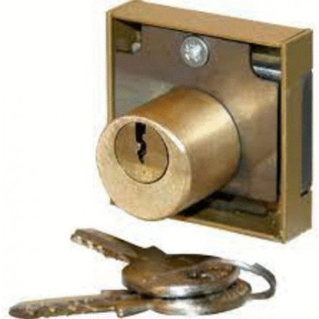 SERRURE CYLINDRIQUE DEVISMES 3 GOUPILLES - MODÈLE 12154