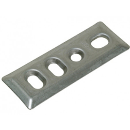 VERROU DE FEUILLURE EN ALUMINIUM TITAN