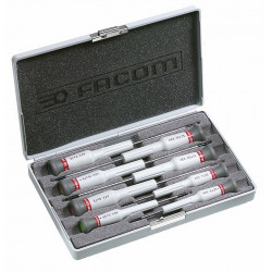 COFFRET 8 TOURNEVIS MICRO-TECH® TORX® FACOM AEX.J2 COFFRET 8 TOURNEVIS MICRO-TECH® TORX® FACOM AEX.J2