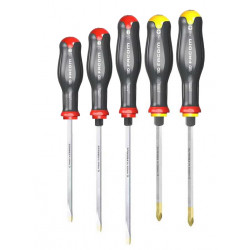 ENSEMBLE DE 5 TOURNEVIS PROTWIST® SHOCK FACOM ATWCK.J5PB ENSEMBLE DE 5 TOURNEVIS PROTWIST® SHOCK FACOM ATWCK.J5PB