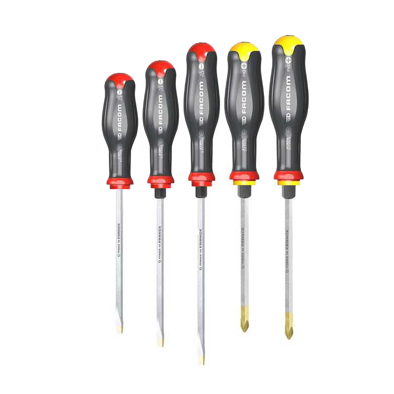 ENSEMBLE DE 5 TOURNEVIS PROTWIST® SHOCK FACOM ATWCK.J5PB