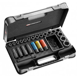 COFFRET 24 DOUILLES À CHOCS 1/2'' IMPACT 6 PANS FACOM NS.550BPB COFFRET 24 DOUILLES À CHOCS 1/2'' IMPACT 6 PANS FACOM NS.550BPB