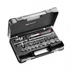 COFFRET DE DOUILLES MÉTRIQUES 1/2'' 12 PANS - 26 PIÈCES FACOM COFFRET DE DOUILLES MÉTRIQUES 1/2'' 12 PANS - 26 PIÈCES FACOM