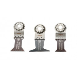 ENSEMBLE LAMES E-CUT STARLOCK BOIS/MÉTAL 3 PIÈCES