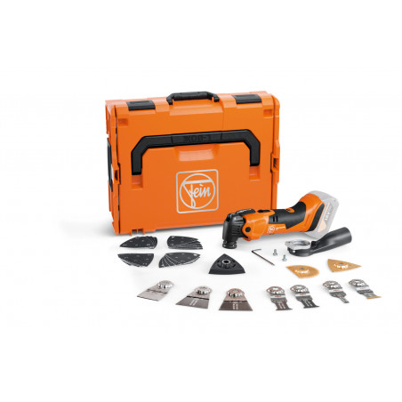 MULTIMASTER 18V AMPSHARE FEIN AMM 500 PLUS - COFFRET L-BOXX (SANS BATTERIE NI CHARGEUR)