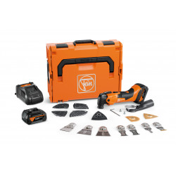 MULTIMASTER 18V FEIN AMM 500 PLUS TOP - 2 BATTERIES 4AH - CHARGEUR RAPIDE - COFFRET L-BOXX
