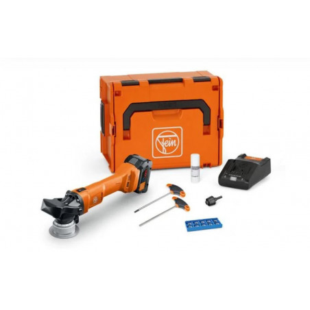 CHANFREINEUSE 18V FEIN 5MM AKFH 18-5 - BATTERIE 8AH PROCORE - CHARGEUR - COFFRET L-BOXX