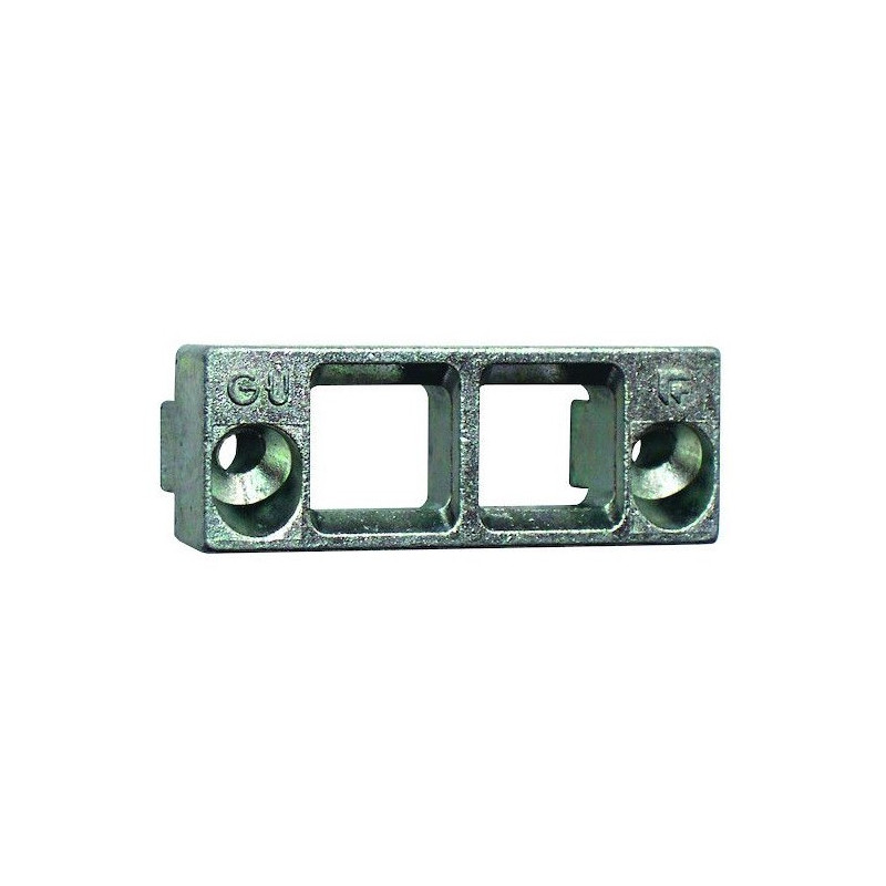 GÂCHE TRINGLE DOUBLE FERCO E-16678 AVEC JEU 12 MM