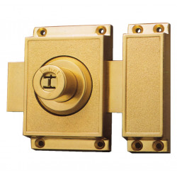 VERROU DE SÉCURITÉ FICHET 484, FINITION INTÉRIEURE ET EXTÉRIEURE, MODÈLE 75609