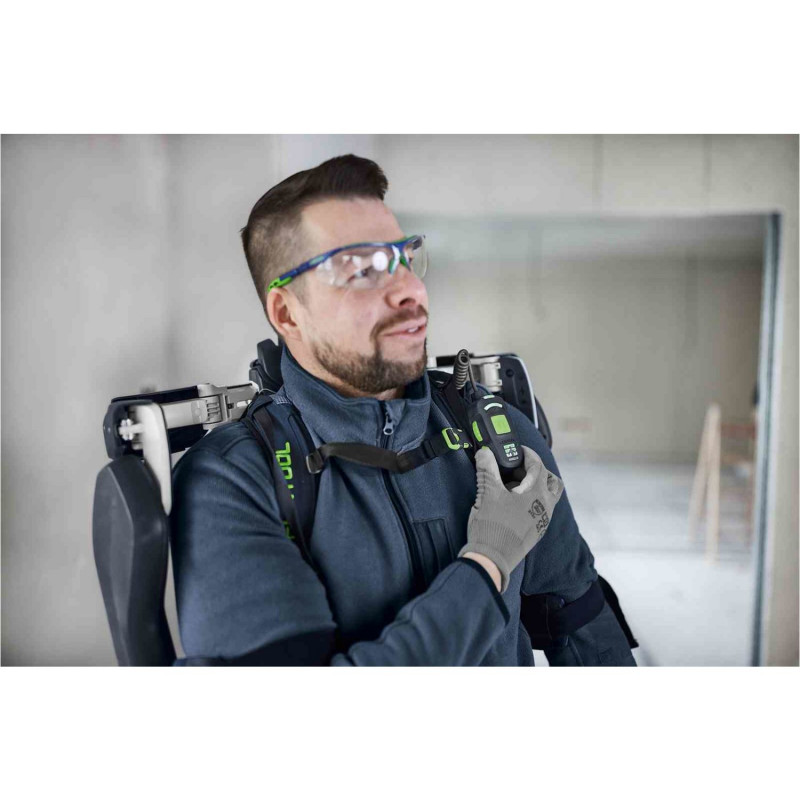 EXOSQUELETTE FESTOOL EXOACTIVE 18V EXO 18 HPC 4,0 I-PLUS AVEC 2 BATTERIES 4 AH, CHARGEUR ET COFFRET