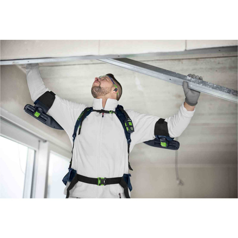 EXOSQUELETTE FESTOOL EXOACTIVE 18V EXO 18 HPC 4,0 I-PLUS AVEC 2 BATTERIES 4 AH, CHARGEUR ET COFFRET