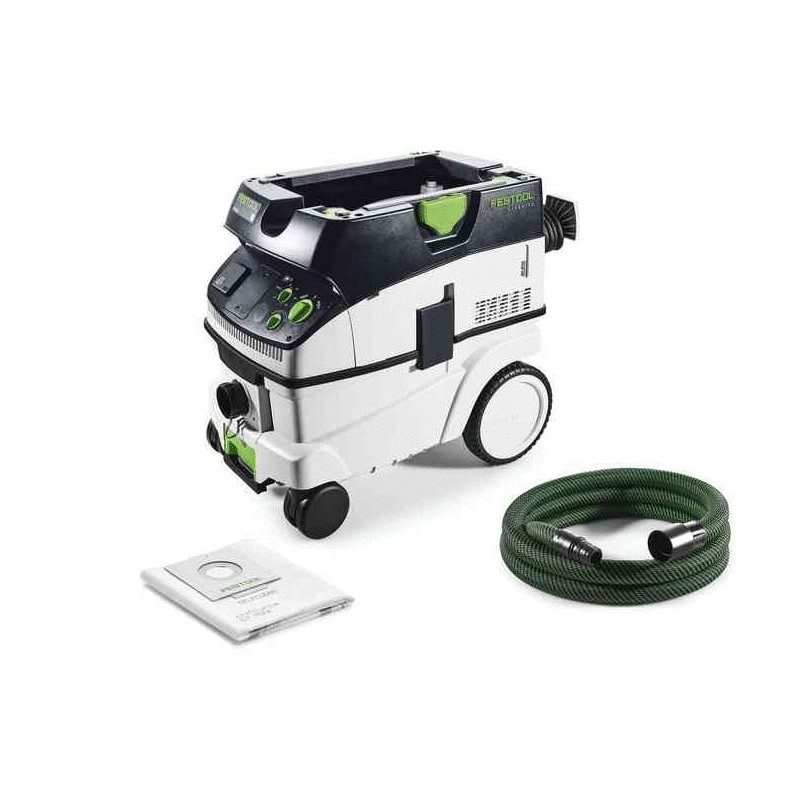 ASPIRATEUR CLEANTEC CTM 26 E 1200W FESTOOL 574981 EAU ET POUSSIÈRES