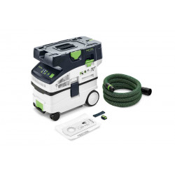 ASPIRATEUR CLEANTEC FESTOOL CTLC MIDI I-BASIC 2X18V (SANS BATTERIE/CHARGEUR)