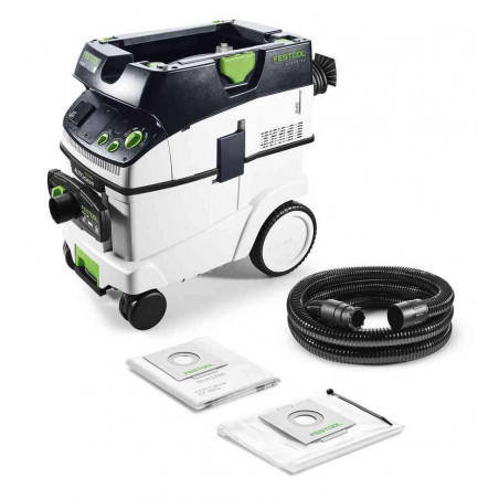 ASPIRATEUR EAU ET POUSSIÈRES 1200W FESTOOL CLEANTEC CTL 36 E AC-LHS 350
