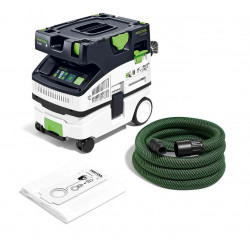 ASPIRATEUR FESTOOL CLEANTEC CTL MINI I 350 - 1200W, EAU ET POUSSIÈRES, MODÈLE 574840