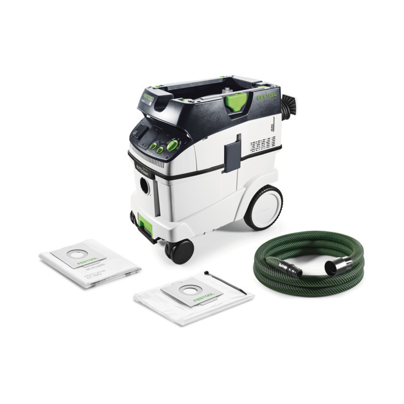 ASPIRATEUR FESTOOL CTL 36 E AC CLEANTEC 1200W - EAU ET POUSSIÈRES 350 - MODÈLE 574958