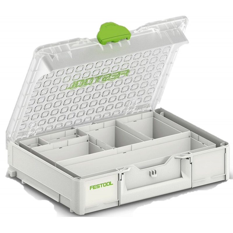 SYSTAINER ORGANIZER SYS3 ORG M 89 AVEC 6XESB - FESTOOL 204854