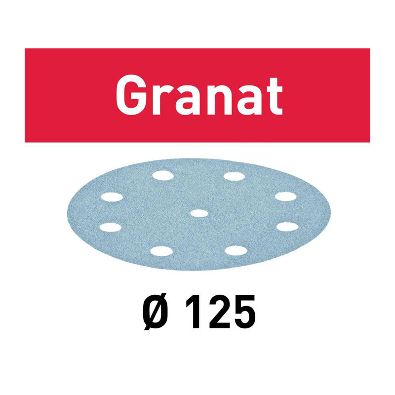 ABRASIF FESTOOL GRANAT STF D125/8