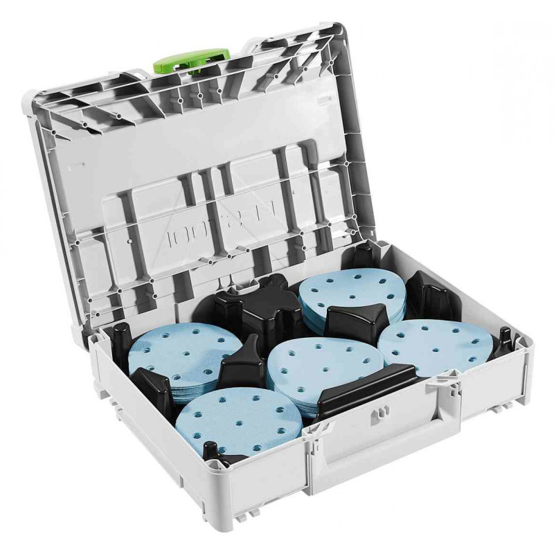 SET D'ABRASIF FESTOOL SYS-STF D125 GR-SET GRANAT EN SYSTAINER - 578193