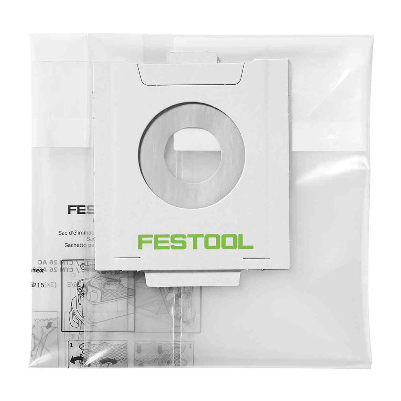 SAC À DÉCHETS FESTOOL ENS-CT 36 AC/5 - RÉF. 496215