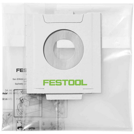 SAC À DÉCHETS FESTOOL ENS-CT 36 AC/5 - RÉF. 496215