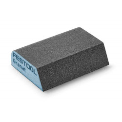 ÉPONGE DE PONÇAGE GRANAT FESTOOL 69X98X26 MM 120 CO GR/6 - RÉF. 201084