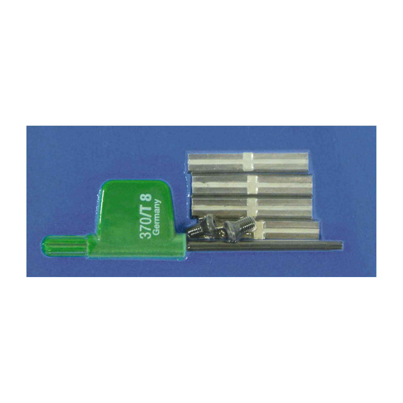 PLAQUETTES DE RECHANGE FESTOOL HW-WP 30X5,5X1,1 MM (4 PIÈCES) - RÉF. 491388