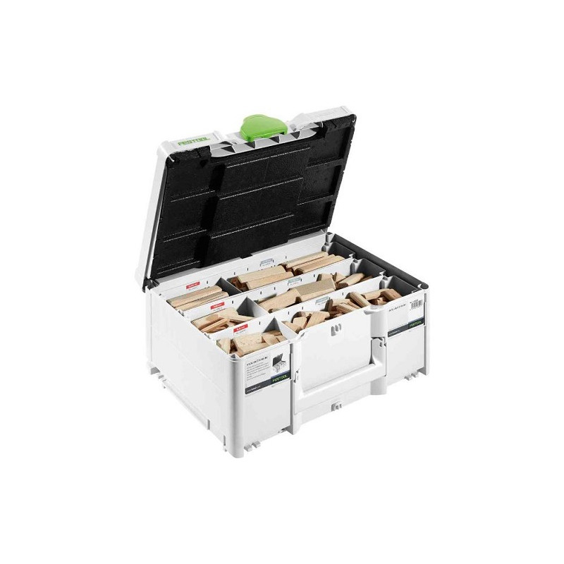 TENONS DOMINO XL EN HÊTRE DS/XL D8/D10 306 BU AVEC COFFRET SYSTAINER SYS3 M 187