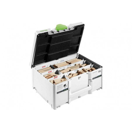 TENONS DOMINO XL EN HÊTRE DS/XL D8/D10 306 BU AVEC COFFRET SYSTAINER SYS3 M 187