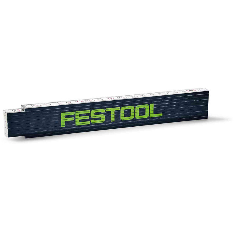 MÈTRE PLIANT EN BOIS 2 M/10 SEGMENTS FESTOOL - RÉF. 201464