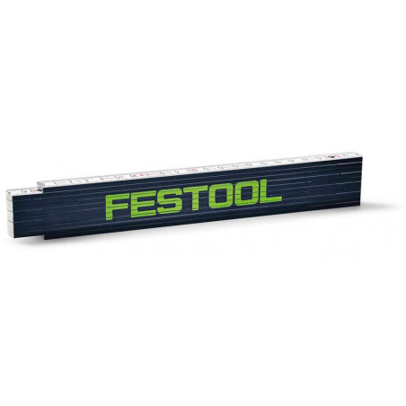 MÈTRE PLIANT EN BOIS 2 M/10 SEGMENTS FESTOOL - RÉF. 201464
