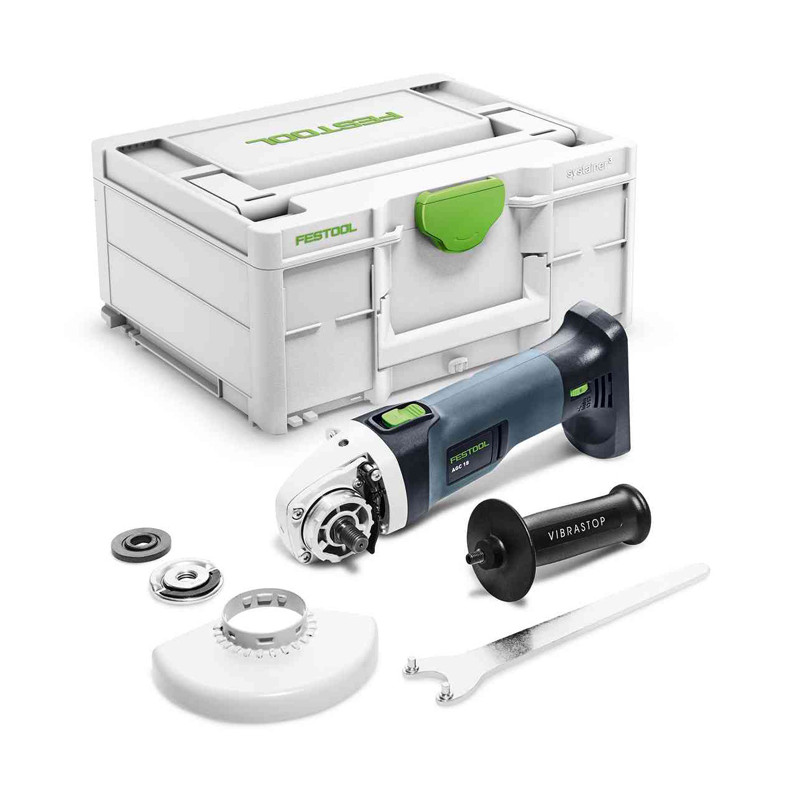 MEULEUSE D'ANGLE 18V FESTOOL AGC 18-125 EB-BASIC - COFFRET SYSTAINER SYS3 M 187 (SANS BATTERIE NI CHARGEUR)