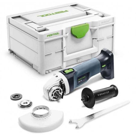 MEULEUSE D'ANGLE 18V FESTOOL AGC 18-125 EB-BASIC - COFFRET SYSTAINER SYS3 M 187 (SANS BATTERIE NI CHARGEUR)