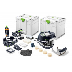 PLAQUEUSE DE CHANTS 1200W FESTOOL CONTURO KA 65-SET - COFFRET SYSTAINER³ PLAQUEUSE DE CHANTS 1200W FESTOOL CONTURO KA 65-SET - COFFRET SYSTAINER³