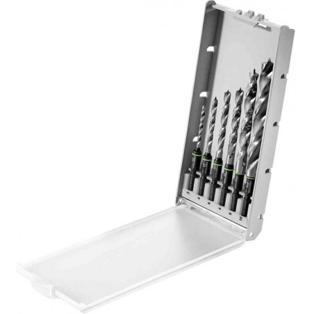 COFFRET DE FORETS HÉLICOÏDAUX FESTOOL BKS SYS3 D3-10 CE/W 577396