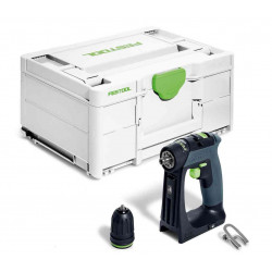 PERCEUSE-VISSEUSE 18V CXS FESTOOL 18-BASIC - COFFRET SYSTAINER³ (SANS BATTERIE NI CHARGEUR)